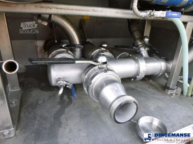 Tank Maisonneuve Food (milk) tank inox 29 m3 / 1 comp + pump