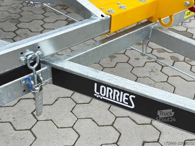 Remolque porta-bobinas de cable Lorries TPB35-4925 | HANDSEILWINDE 280X165CM 3500KG KABELTROMMELANHÄNGER