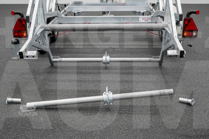 Kabeltromleanhængere Stedele KTT 35 | E-WINDE | MICROROHRAUFNAHME 330X163CM 3500KG KABELTROMMELANHÄNGER