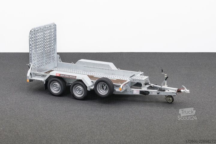  Brian James Trailers DIGGER PLANT 543-2813-27-2-13 | SCHWERLASTRAMPE 280X130CM 2700KG BAUMASCHINENANHÄNGER