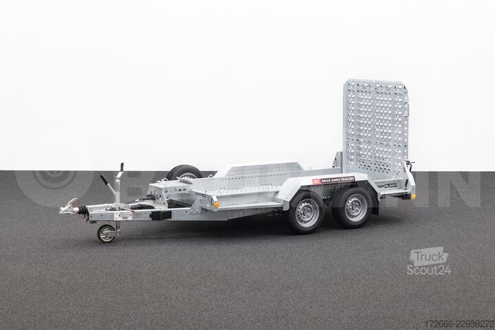  Brian James Trailers DIGGER PLANT 543-2813-27-2-13 | SCHWERLASTRAMPE 280X130CM 2700KG BAUMASCHINENANHÄNGER