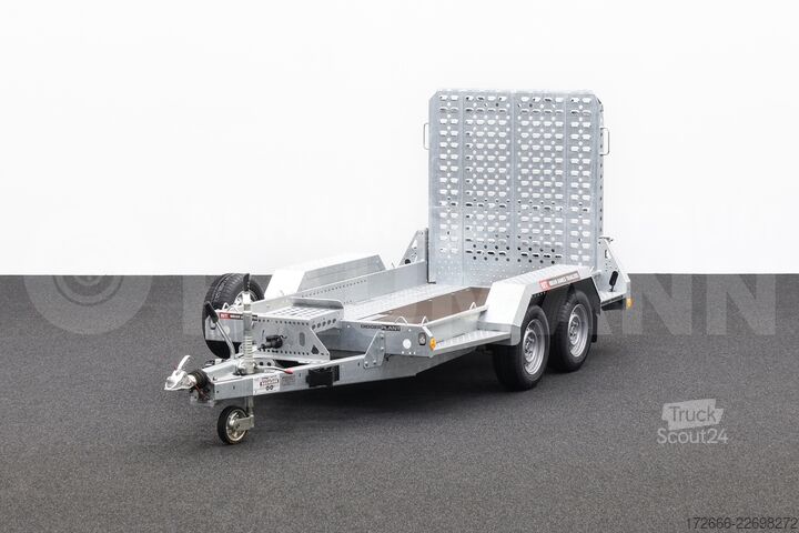  Brian James Trailers DIGGER PLANT 543-2813-27-2-13 | SCHWERLASTRAMPE 280X130CM 2700KG BAUMASCHINENANHÄNGER