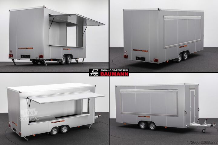  Vezeko VEA 27.50 PROFI | SILBER 500X200X235CM 2700KG VERKAUFSANHÄNGER