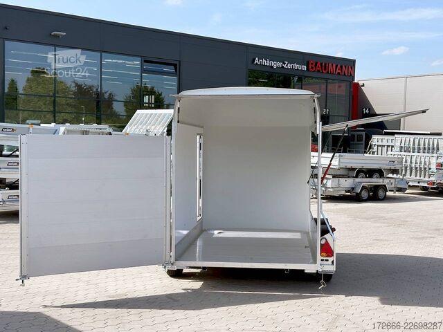 Remorque à caisse Debon CHEVAL LIBERTE DEBON C500 WABENKERN ROADSTER SCHWARZ +SEITENKLAPPE +SEITENTÜR