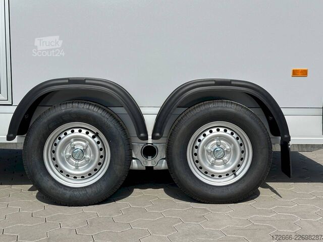 Remorque à caisse Debon CHEVAL LIBERTE DEBON C500 WABENKERN ROADSTER SCHWARZ +SEITENKLAPPE +SEITENTÜR