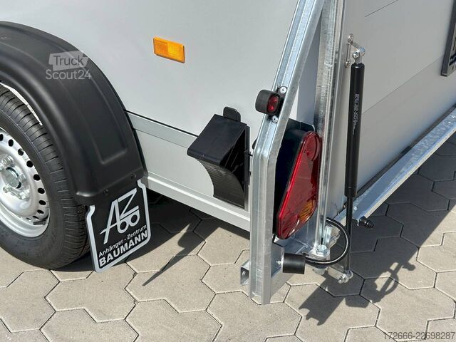 Remorque à caisse Debon CHEVAL LIBERTE DEBON C500 WABENKERN ROADSTER SCHWARZ +SEITENKLAPPE +SEITENTÜR
