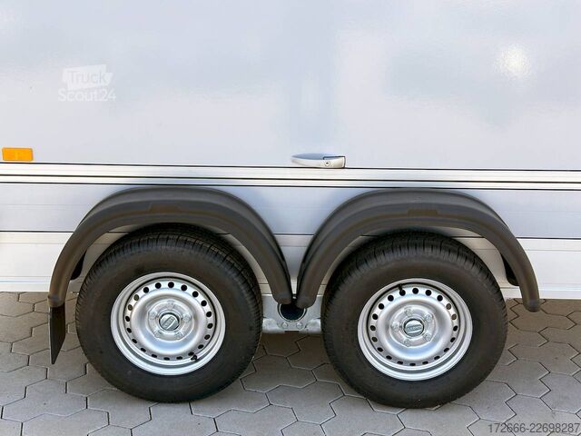 Remorque à caisse Debon CHEVAL LIBERTE DEBON C500 WABENKERN ROADSTER SCHWARZ +SEITENKLAPPE +SEITENTÜR
