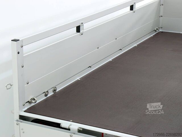 Remorque à caisse Koch-Anhänger U4 250X125X45CM 750KG TIEFLADER