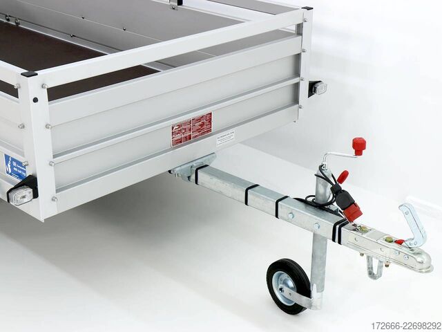 Remorque à caisse Koch-Anhänger U4 250X125X45CM 750KG TIEFLADER