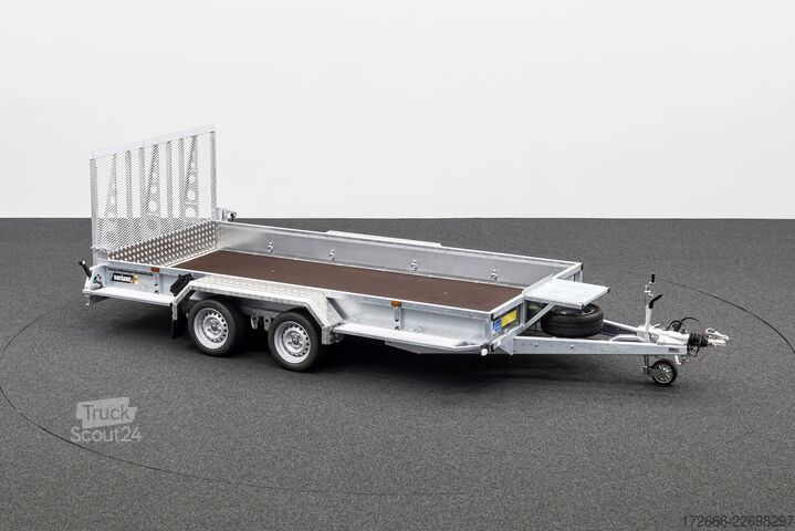  Variant 3518 M4 | MAXI LOAD 400X180CM 3500KG BAUMASCHINENANHÄNGER | RAMPE