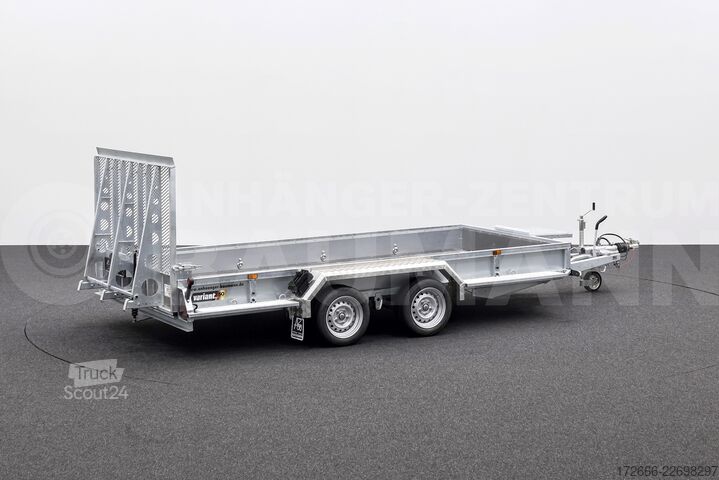  Variant 3518 M4 | MAXI LOAD 400X180CM 3500KG BAUMASCHINENANHÄNGER | RAMPE