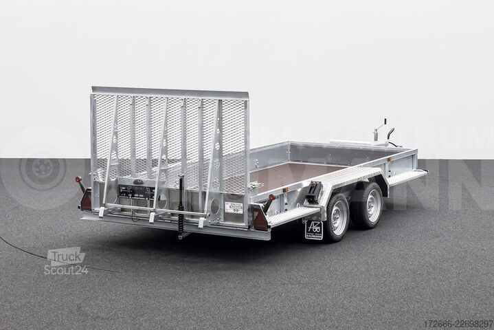  Variant 3518 M4 | MAXI LOAD 400X180CM 3500KG BAUMASCHINENANHÄNGER | RAMPE