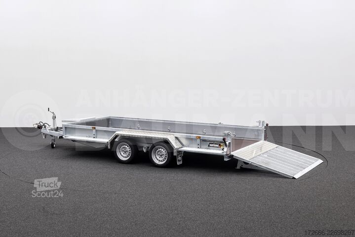  Variant 3518 M4 | MAXI LOAD 400X180CM 3500KG BAUMASCHINENANHÄNGER | RAMPE