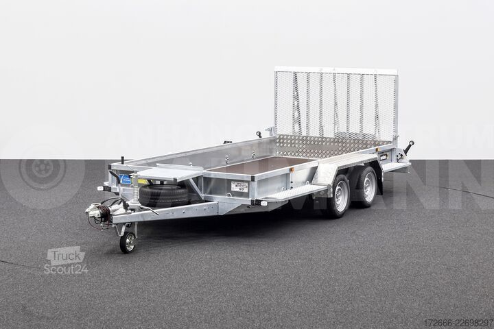  Variant 3518 M4 | MAXI LOAD 400X180CM 3500KG BAUMASCHINENANHÄNGER | RAMPE