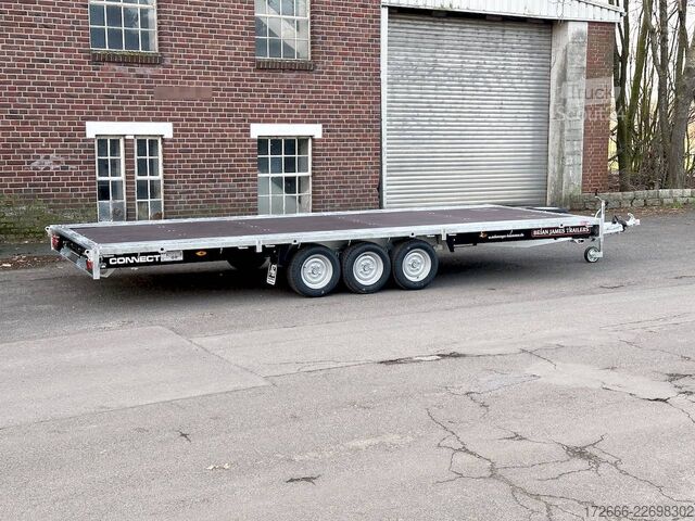 Hochlader Brian James Trailers CONNECT 476-5522-35-3-12 | TRIDEM 550X229CM 3500KG HOCHLADER | SCHWARZ