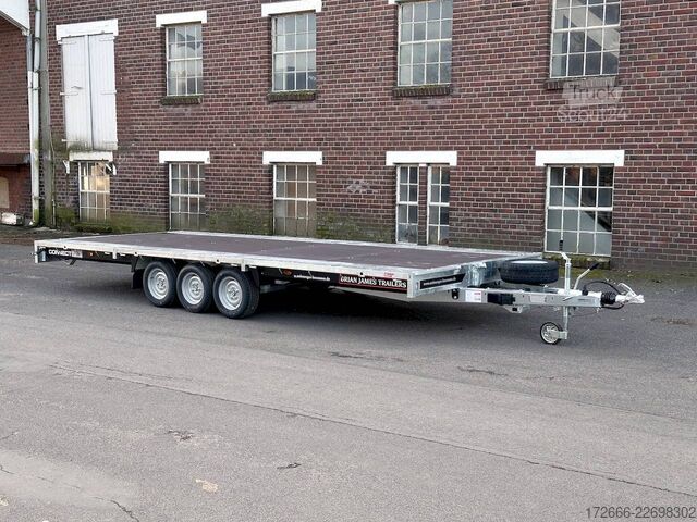 Hochlader Brian James Trailers CONNECT 476-5522-35-3-12 | TRIDEM 550X229CM 3500KG HOCHLADER | SCHWARZ