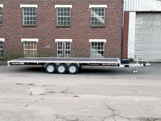 Hochlader Brian James Trailers CONNECT 476-5522-35-3-12 | TRIDEM 550X229CM 3500KG HOCHLADER | SCHWARZ