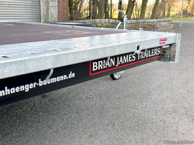 Hochlader Brian James Trailers CONNECT 476-5522-35-3-12 | TRIDEM 550X229CM 3500KG HOCHLADER | SCHWARZ