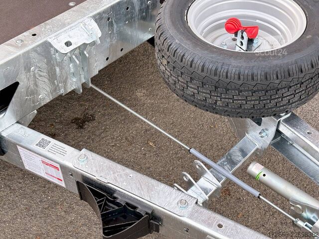 Hochlader Brian James Trailers CONNECT 476-5522-35-3-12 | TRIDEM 550X229CM 3500KG HOCHLADER | SCHWARZ