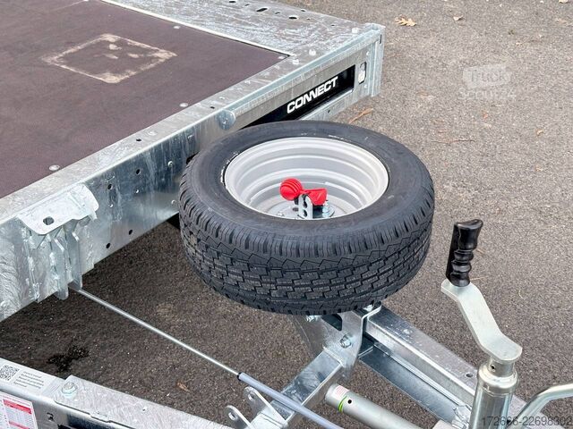 Hochlader Brian James Trailers CONNECT 476-5522-35-3-12 | TRIDEM 550X229CM 3500KG HOCHLADER | SCHWARZ