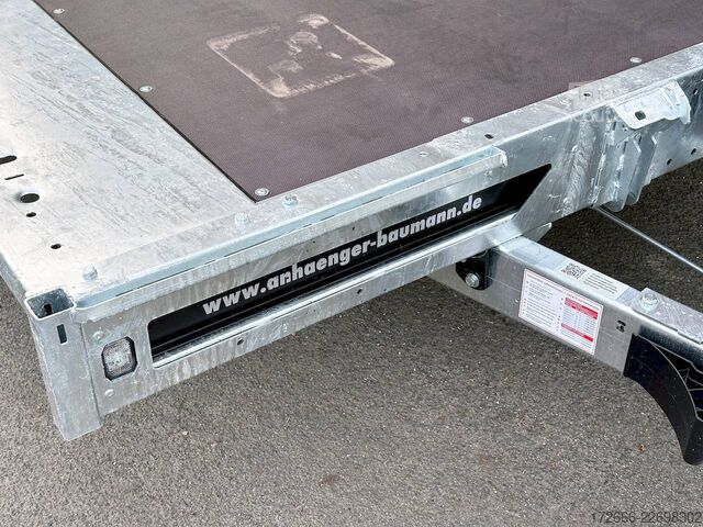Hochlader Brian James Trailers CONNECT 476-5522-35-3-12 | TRIDEM 550X229CM 3500KG HOCHLADER | SCHWARZ