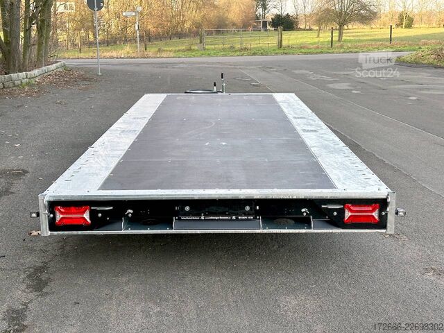 Hochlader Brian James Trailers CONNECT 476-5522-35-3-12 | TRIDEM 550X229CM 3500KG HOCHLADER | SCHWARZ