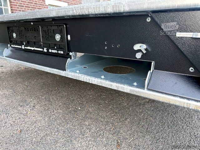 Hochlader Brian James Trailers CONNECT 476-5522-35-3-12 | TRIDEM 550X229CM 3500KG HOCHLADER | SCHWARZ