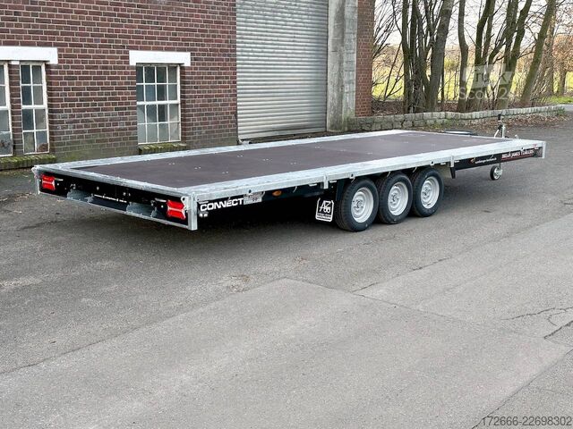 Hochlader Brian James Trailers CONNECT 476-5522-35-3-12 | TRIDEM 550X229CM 3500KG HOCHLADER | SCHWARZ