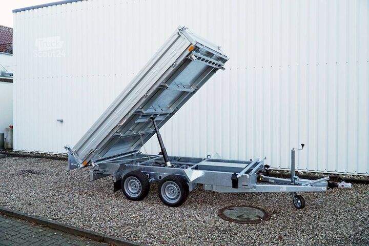 Volquete trilateral Humbaur HTK 2700.31 | E-PUMPE 314X175X35CM 2700KG DREISEITENKIPPER