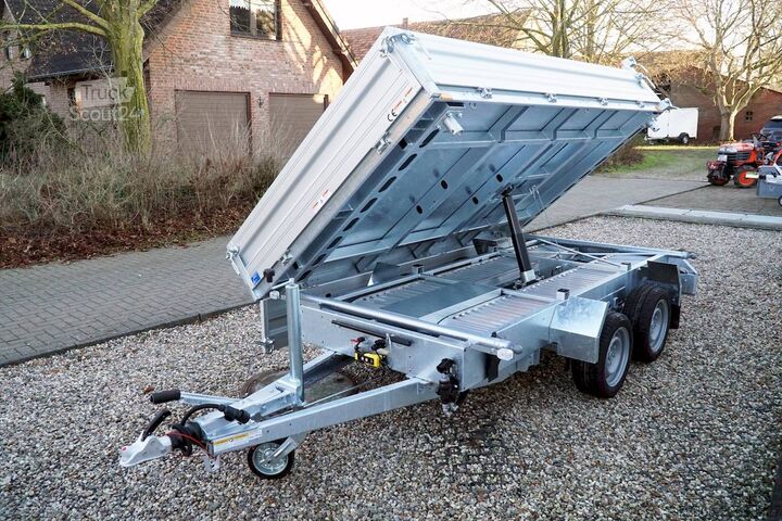 Volquete trilateral Humbaur HTK 2700.31 | E-PUMPE 314X175X35CM 2700KG DREISEITENKIPPER