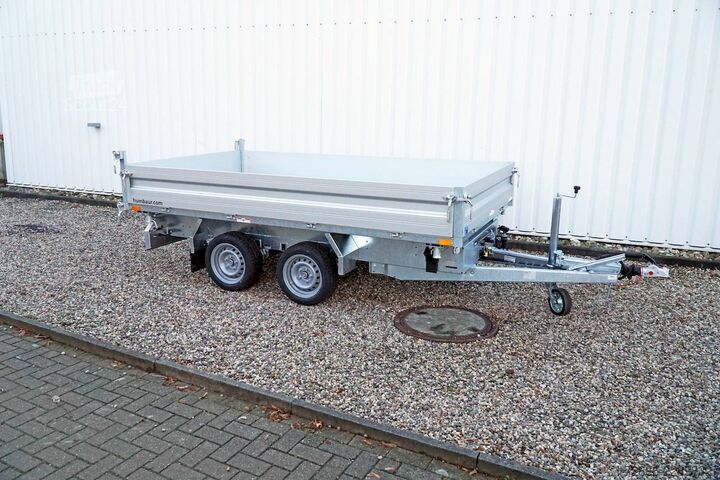 Volquete trilateral Humbaur HTK 2700.31 | E-PUMPE 314X175X35CM 2700KG DREISEITENKIPPER