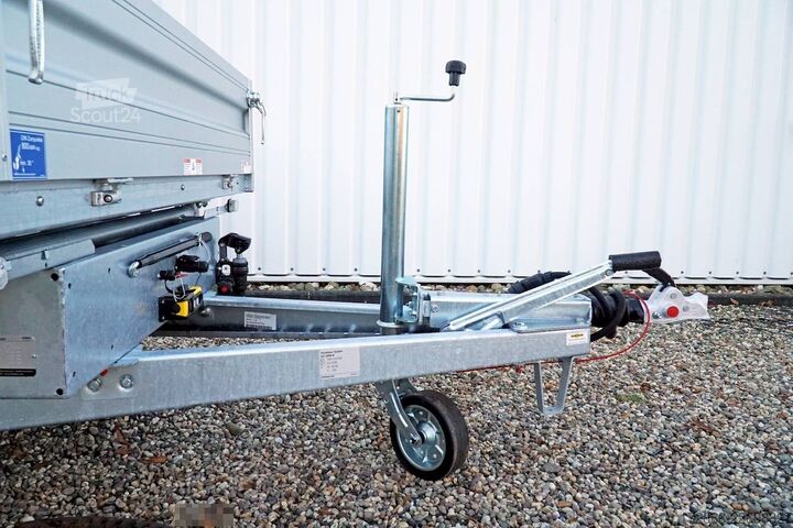 Volquete trilateral Humbaur HTK 2700.31 | E-PUMPE 314X175X35CM 2700KG DREISEITENKIPPER