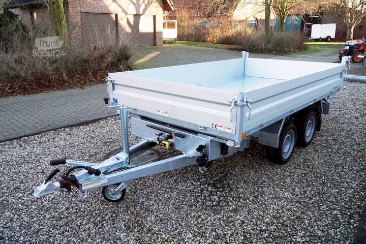 Volquete trilateral Humbaur HTK 2700.31 | E-PUMPE 314X175X35CM 2700KG DREISEITENKIPPER