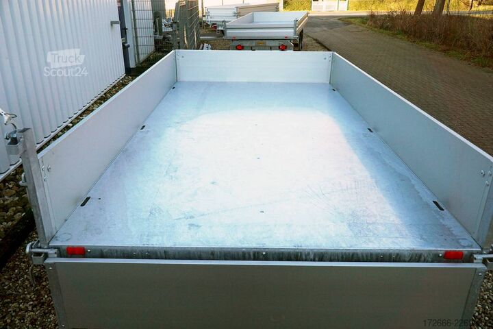 Volquete trilateral Humbaur HTK 2700.31 | E-PUMPE 314X175X35CM 2700KG DREISEITENKIPPER