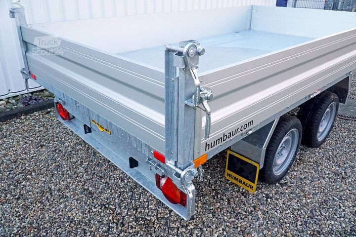 Volquete trilateral Humbaur HTK 2700.31 | E-PUMPE 314X175X35CM 2700KG DREISEITENKIPPER