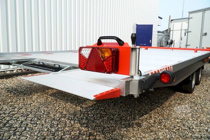Biltransport varebil Vezeko IMOLA 27.43 RACE MASTER | HANDSEILWINDE 502X209CM 2700KG AUTOTRAILER