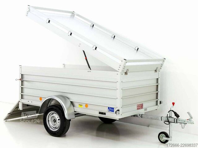 Deckelanhänger Koch-Anhänger U4 250X125X80CM 750KG | 2XBWE | DECKELANHÄNGER