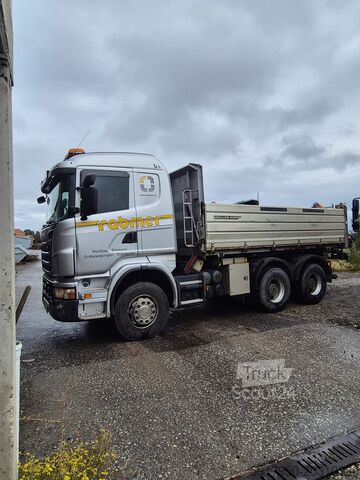 Meiller trijų pusių savivartis sunkvežimis SCANIA R 500 CB6x4HHZ Kipper