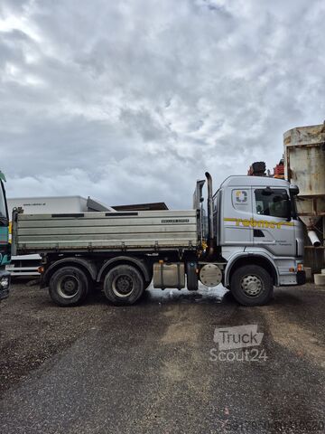 Meiller trijų pusių savivartis sunkvežimis SCANIA R 500 CB6x4HHZ Kipper