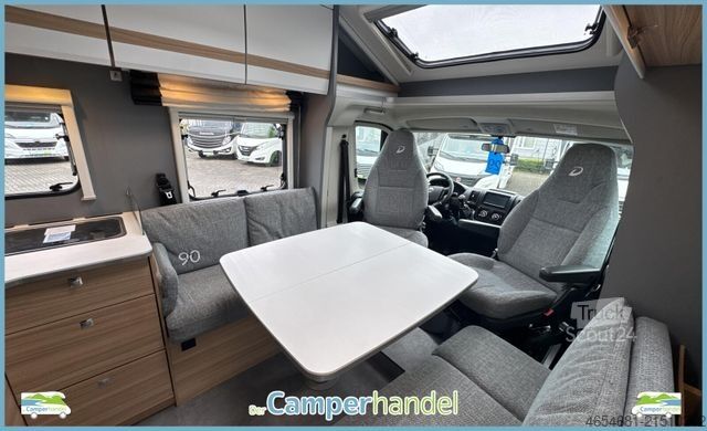 Semi-integrated camper DETHLEFFS Just 90 T 7052 DBL 160PS#FACE2FACE#SAT-TV#TOP