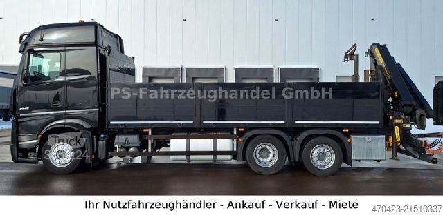 LKW mit Pritsche (offen) MERCEDES-BENZ Actros 2548 6x2 *PalfingerPK 18002*Lift-/NLenkA