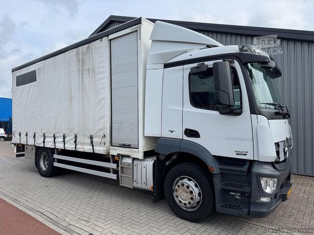  Mercedes-Benz Antos 1824, Tautliner, PTO preparation, Taillift