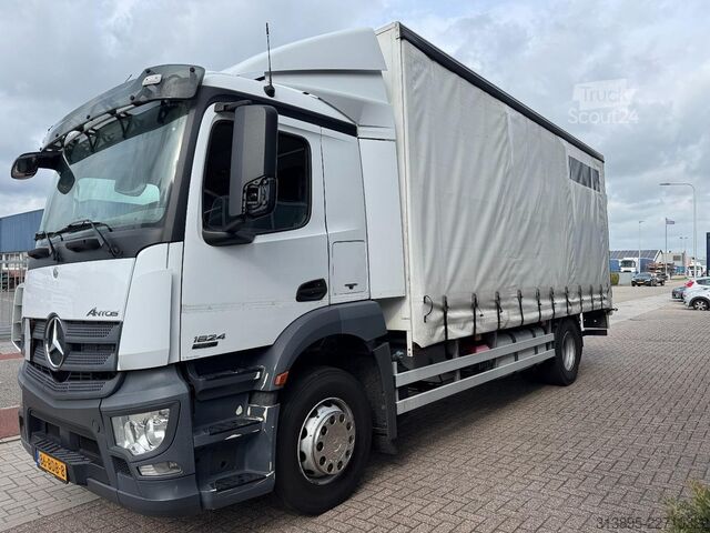  Mercedes-Benz Antos 1824, Tautliner, PTO preparation, Taillift