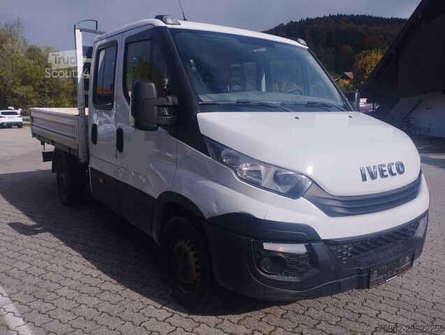 Transporter z walizką Iveco Daily 35S12 Kipper Doppelkabine Klima