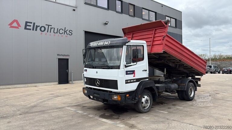 Tipper 3 côtés Mercedes-Benz SK 814 (SPER / AUXILAIRY / MANUAL PUMP / STEEL ...