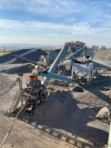 Knusningsanlæg FABO second hand 180-330 tph crushing plant