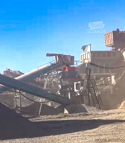 Knusningsanlæg FABO second hand 180-330 tph crushing plant
