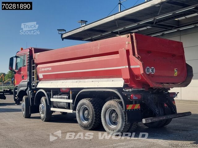 Tipper MAN TGS 41.480 8X8 8x8 Big-Axle Steelsuspension 20m...