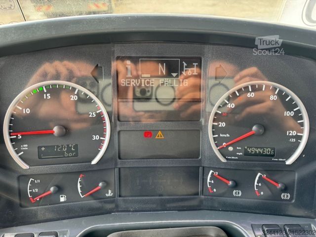 Ruloninė konteinerinė savivartis MAN TGA 26.430/6X4/MeillerAbroller/ZF-Schalter/Deuts