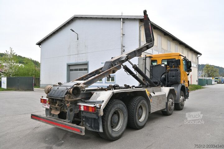 Ruloninė konteinerinė savivartis Mercedes-Benz Actros 3246  MP3 E5 AHK Retarder Blatt Blatt 8x4